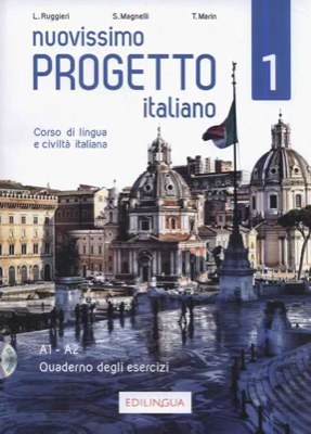 Cover of the workbook Nuovissimo Progetto italiano 1